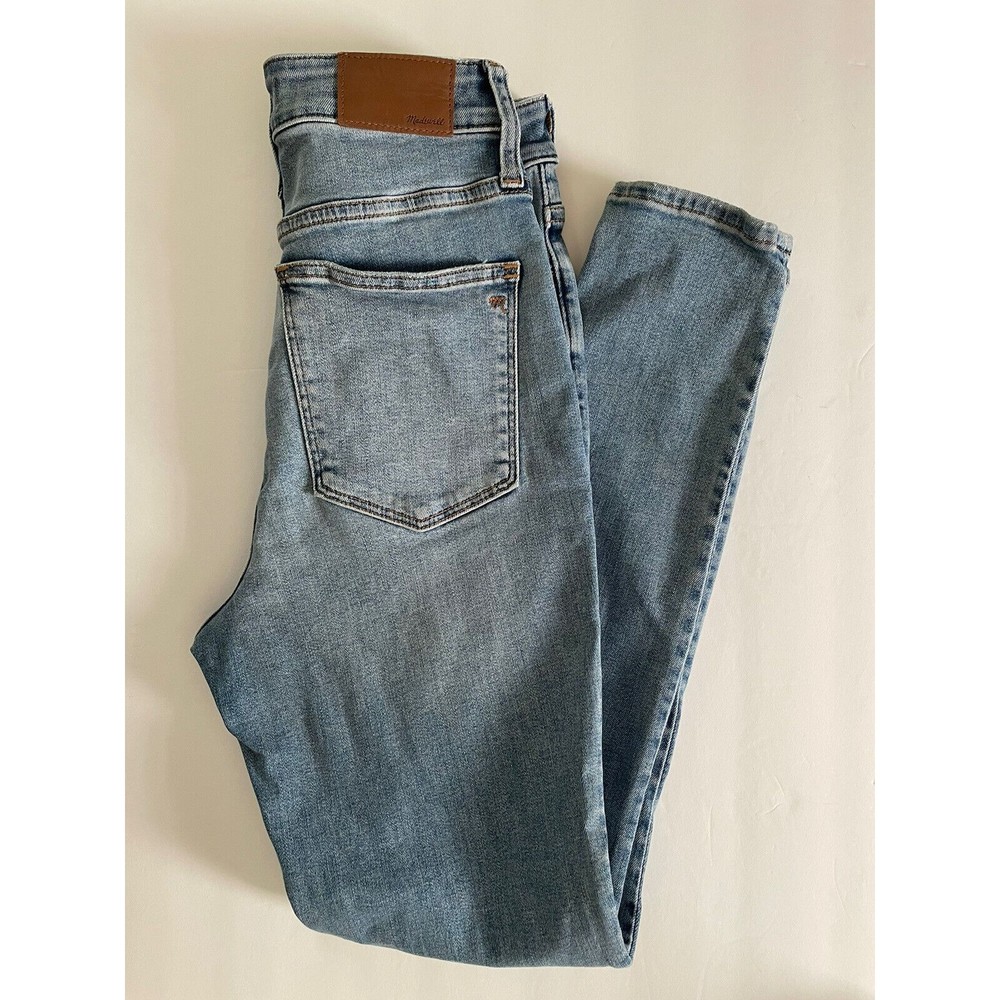Madewell Women's Skinny Jeans - Light Blue